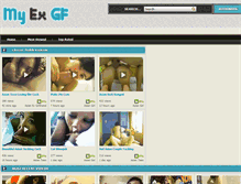 Tablet Screenshot of my-ex-gf.com